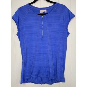 Athleta Pacifica UPF Quarter Zip Top with Back Pocket Size XL